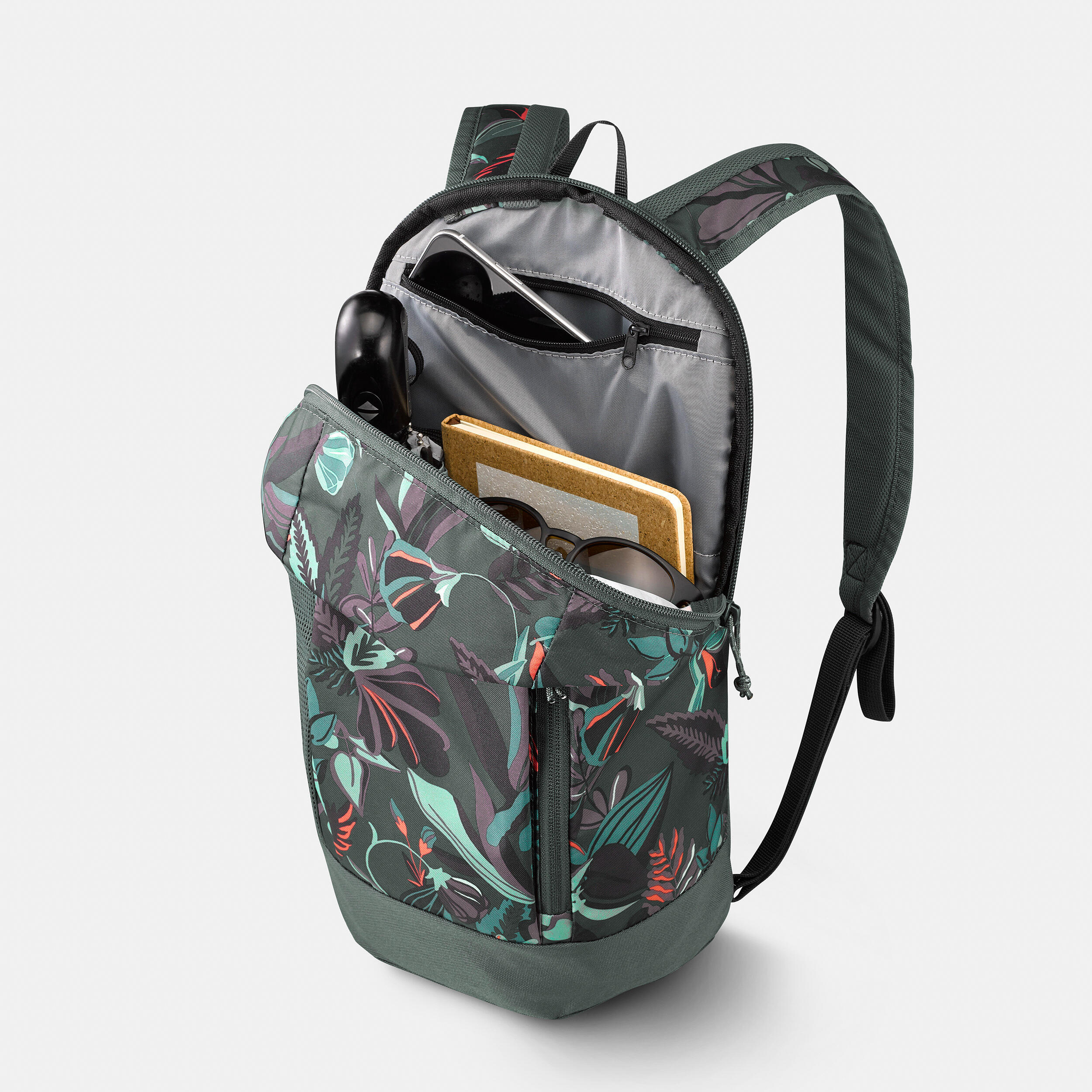 Backpack NH100 Arpenaz 10L (Jungle Print)