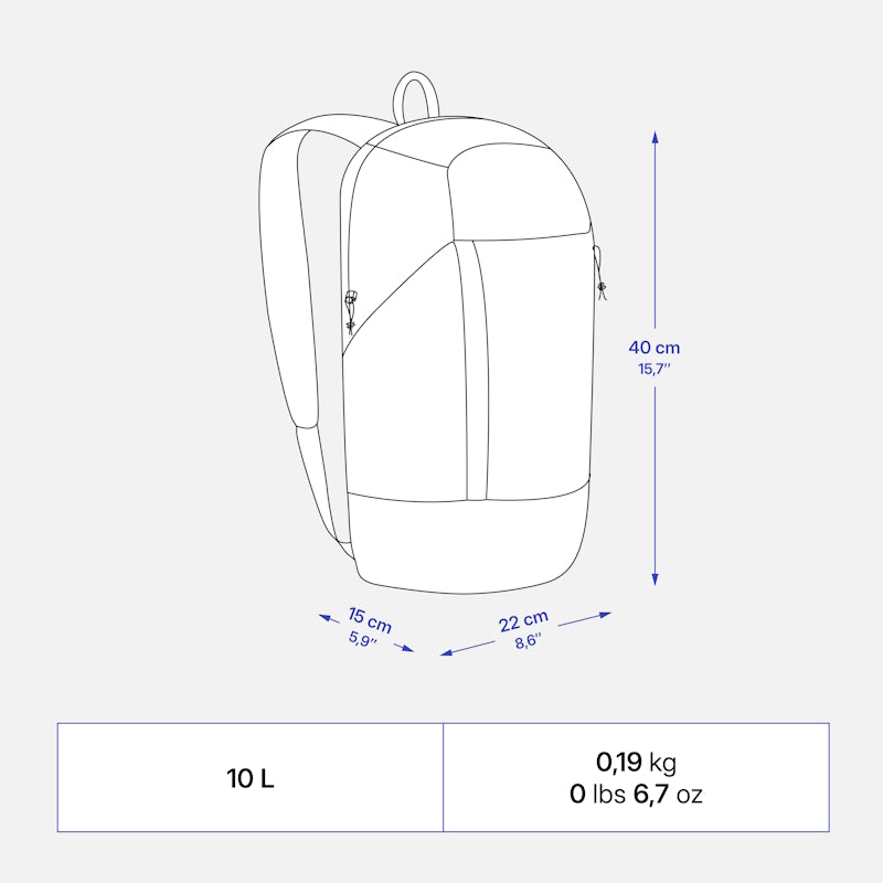 Backpack NH100 Arpenaz 10L (Jungle Print)